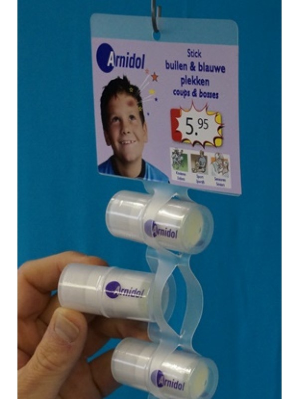 Clipstrip - 1031mm lengte - 12 Slots met kopkaart 100 x 85mm Clipstrip - 1031mm lengte - 12 Slots met kopkaart 100 x 85mm