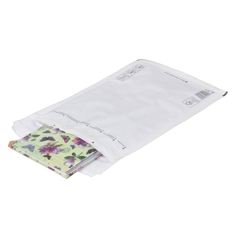 Luchtkussenenveloppen A01 -  100 x 165 mm - wit - A01/A11 - FSC MixCredit