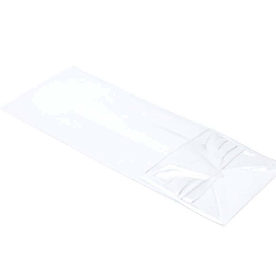 OPP blokbodemzakjes gesealed - 60 + 40 x 150mm - 40µ