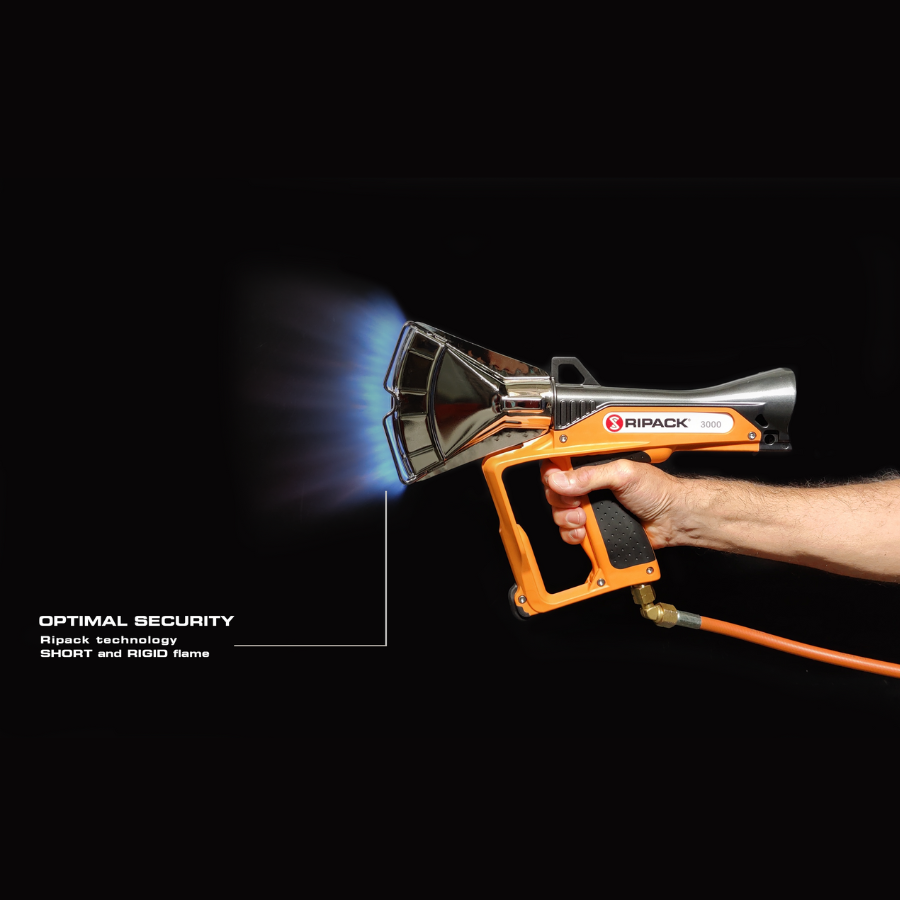 Krimppistool Ripack 3000 (45-80kW) incl. reserve ontsteker