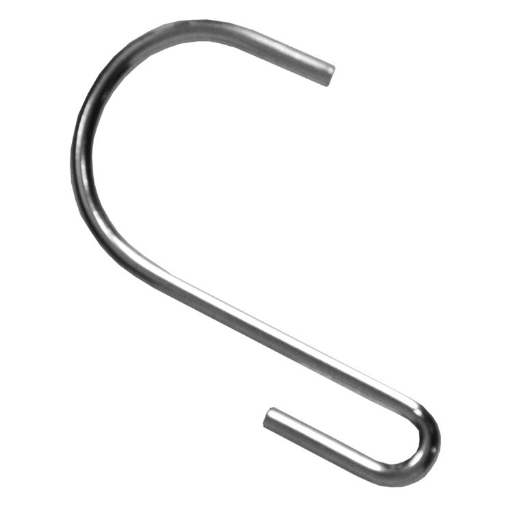 Kunststof S-Haak - 15 x 49mm
