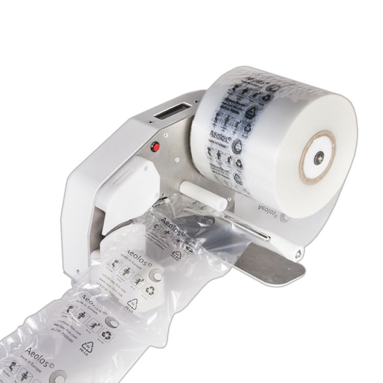 Luchtkussenfolie 200 x 100 mm - 20 micron - 500 meter per rol - Blue Ocean - 100 % recycled