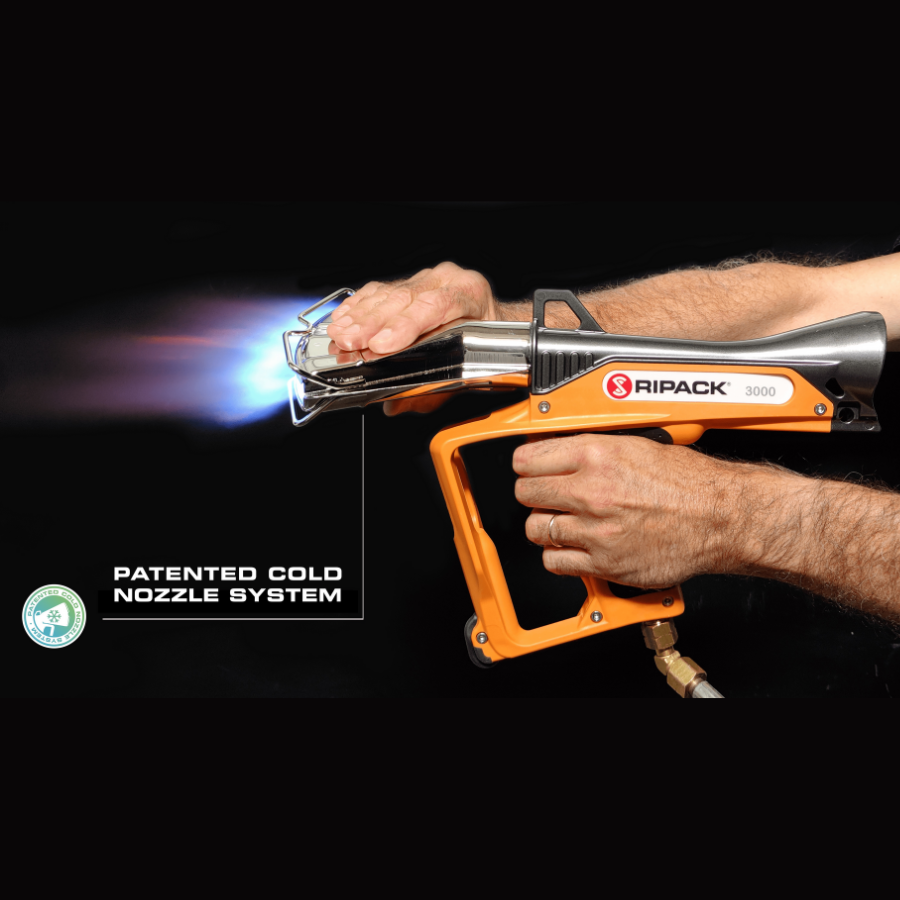 Krimppistool Ripack 3000 (45-80kW) incl. reserve ontsteker