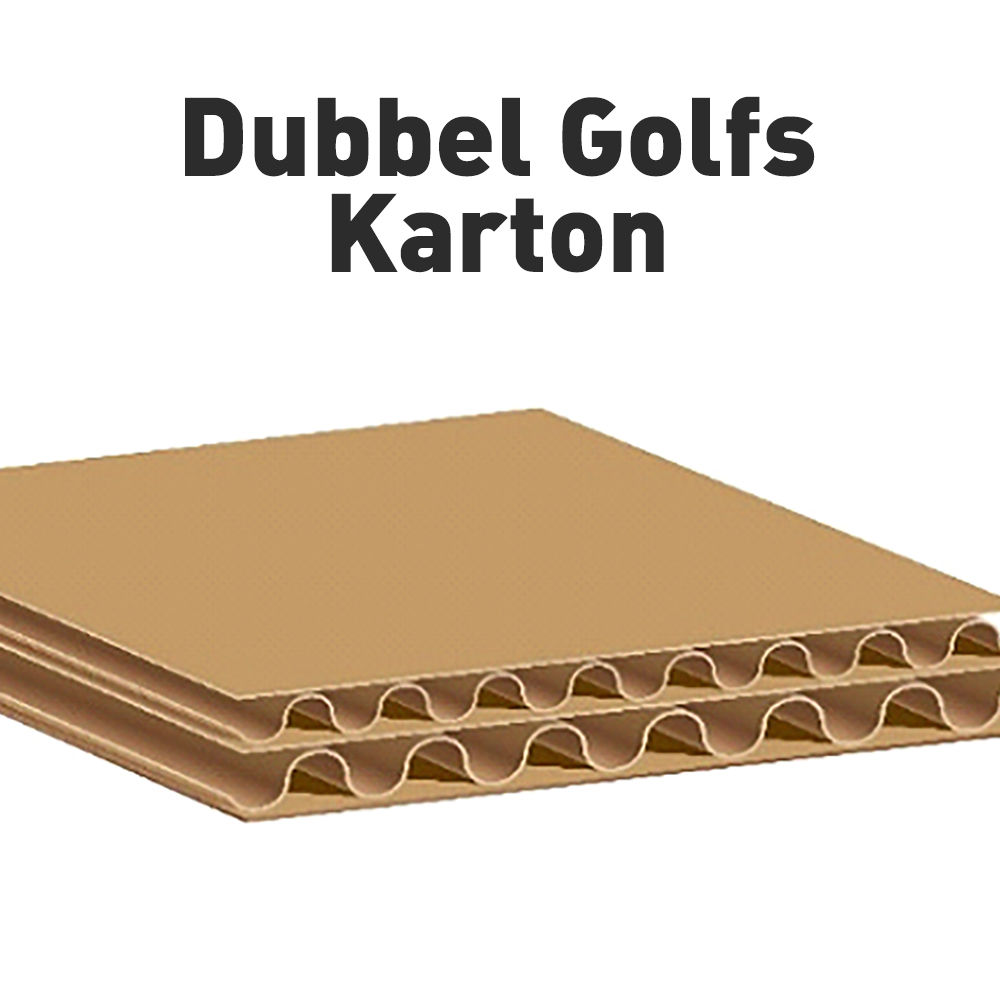 Amerikaanse vouwdozen - 150 x 150 x 150 mm binnenmaat