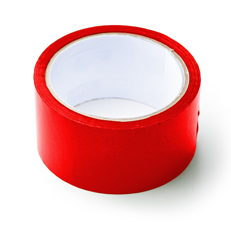 PP Acryl low noise tape - 50 mm x 66 meter - 28 my - wit