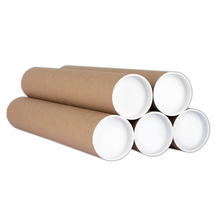 Kartonnen verzendkoker - 27 mm x lengte 220/240 mm. bruin