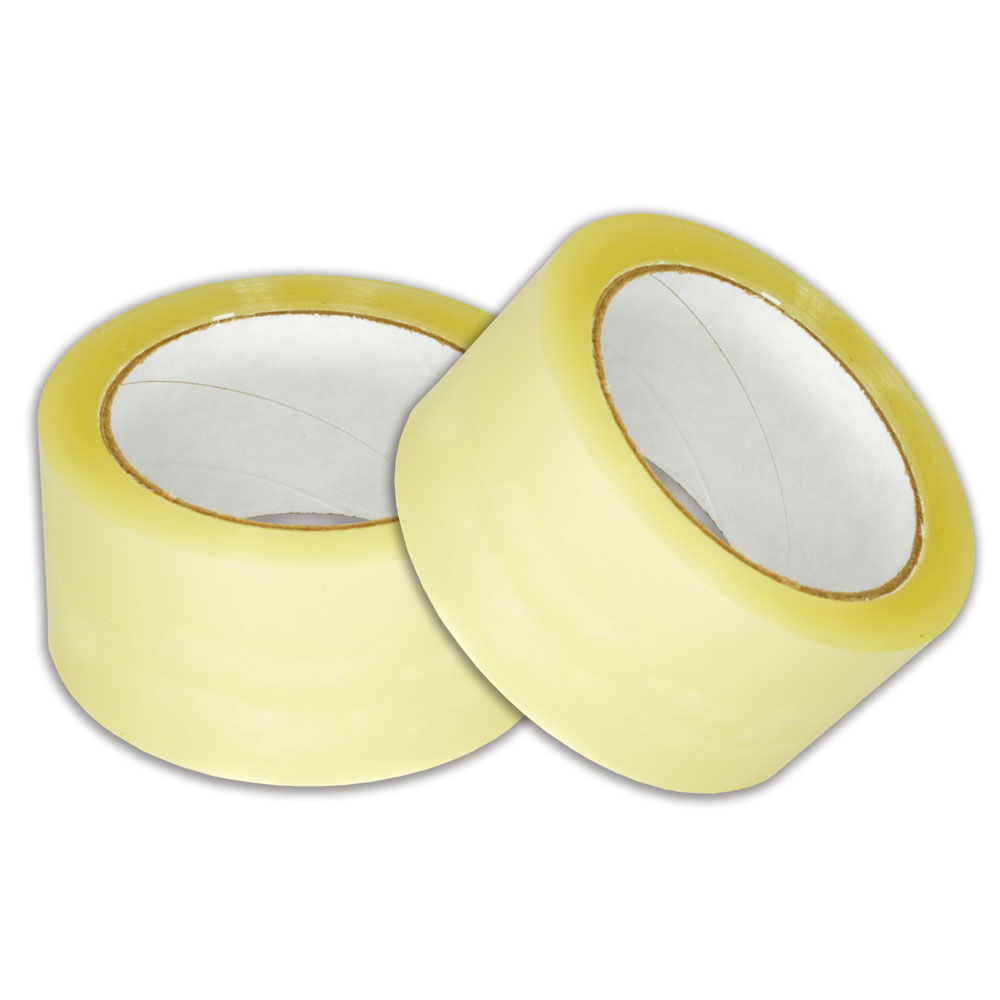 PP Acryl Noise - budget - 48 mm. x 66 meter - transparant