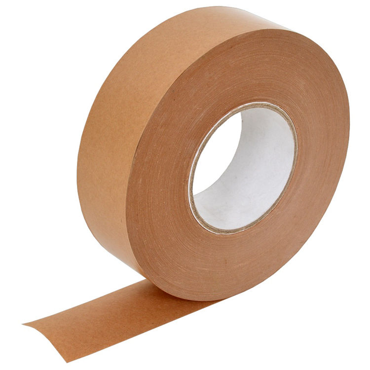 Ecopack zelfklevend papiertape - 75 mm x 50 meter - Bruin Ecopack zelfklevend papiertape - 75 mm x 50 meter - Bruin