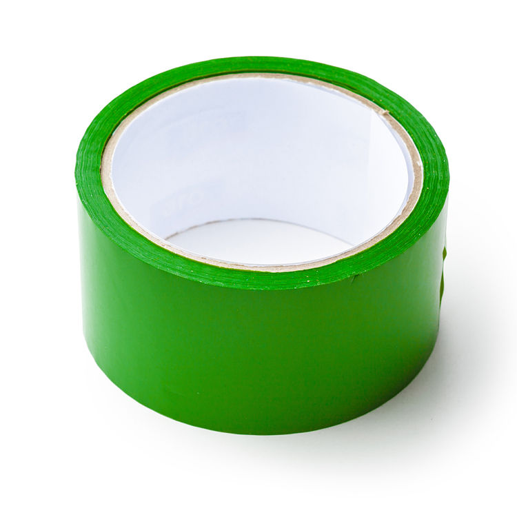 PP Acryl low noise tape - 50 mm x 66 meter - 28 my - wit