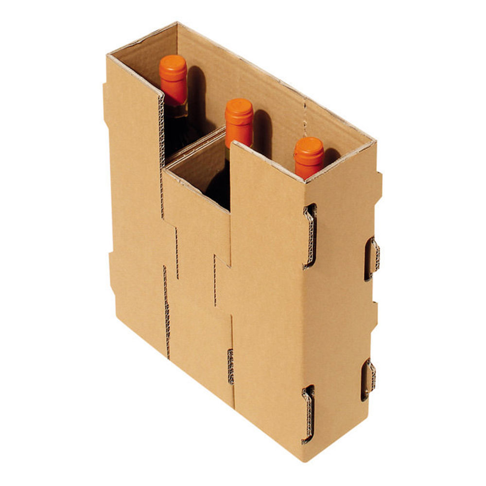 Wijndoos karton 1 fles (tot 0,75 liter)