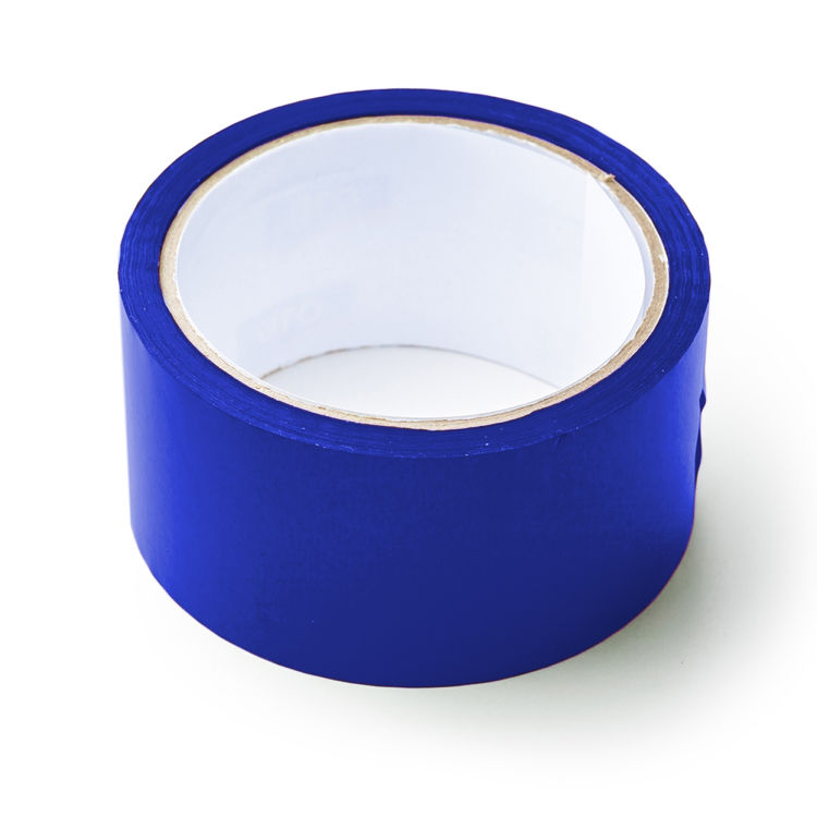 PP Acryl low noise tape - 50 mm x 66 meter - 28 my - wit